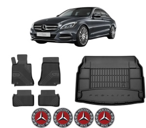 Set Covorase Presuri Auto Si Tavita Portbagaj MERCEDES-BENZ C-CLASS (W205) din 2013-2021 MERCEDES-BENZ - Img 2