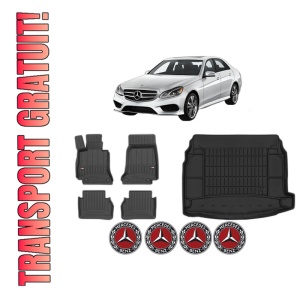 Set Covorase Presuri Auto Si Tavita Portbagaj MERCEDES-BENZ E-CLASS (W213) din 2016-2023 MERCEDES-BENZ