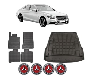 Set Covorase Presuri Auto Si Tavita Portbagaj MERCEDES-BENZ S-CLASS (W222, V222, X222) din 2013-2020 MERCEDES-BENZ - Img 2