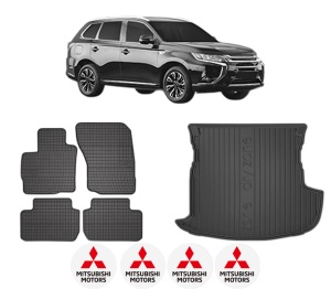 Set Covorase Presuri Auto Si Tavita Portbagaj MITSUBISHI OUTLANDER III Van (GF_W, GG_W) din 2013-2018 MITSUBISHI - Img 2