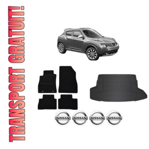 Set Covorase Presuri Auto Si Tavita Portbagaj NISSAN JUKE (F15) din 2010-2019 NISSAN