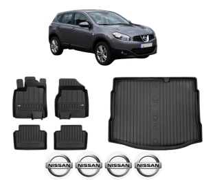 Set Covorase Presuri Auto Si Tavita Portbagaj NISSAN QASHQAI I VAN (J10) din 2013-2014 NISSAN - Img 2