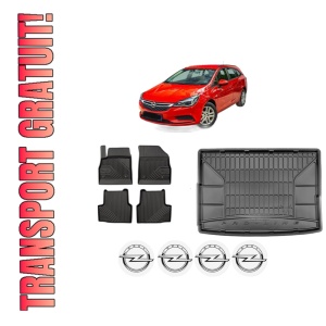 Set Covorase Presuri Auto Si Tavita Portbagaj OPEL ASTRA K (B16) din 2015-2022 OPEL