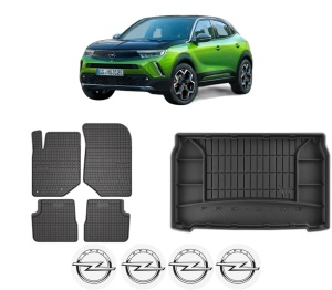 Set Covorase Presuri Auto Si Tavita Portbagaj OPEL MOKKA din 2012-2024 OPEL - Img 2