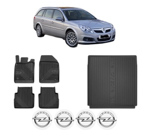 Set Covorase Presuri Auto Si Tavita Portbagaj OPEL VECTRA C Estate (Z02) din 2003-2009 OPEL - Img 2