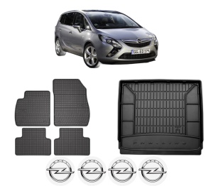 Set Covorase Presuri Auto Si Tavita Portbagaj OPEL ZAFIRA TOURER C (P12) din 2011-2019 OPEL - Img 2