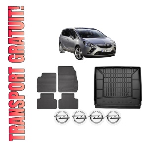 Set Covorase Presuri Auto Si Tavita Portbagaj OPEL ZAFIRA TOURER C (P12) din 2011-2019 OPEL