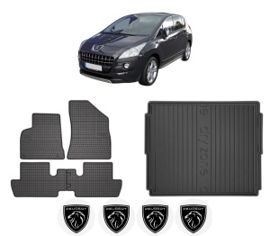 Set Covorase Presuri Auto Si Tavita Portbagaj PEUGEOT 3008 I MPV (0U_) din 2009-2016 PEUGEOT - Img 2