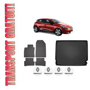 Set Covorase Presuri Auto Si Tavita Portbagaj RENAULT CLIO IV Grandtour (KH_) din 2012-2021 RENAULT