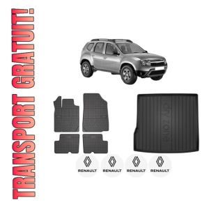 Set Covorase Presuri Auto Si Tavita Portbagaj RENAULT DUSTER (HS_) din 2010-2018 RENAULT