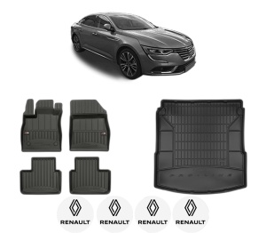 Set Covorase Presuri Auto Si Tavita Portbagaj RENAULT TALISMAN din 2015-2022 RENAULT - Img 2