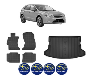 Set Covorase Presuri Auto Si Tavita Portbagaj SUBARU XV (_GP_) din 2012-2017 SUBARU - Img 2