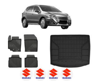 Set Covorase Presuri Auto Si Tavita Portbagaj SUZUKI SX4 S-CROSS (JY) din 2013-2022 SUZUKI - Img 2