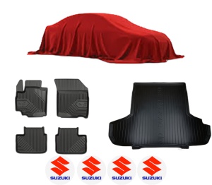 Set Covorase Presuri Auto Si Tavita Portbagaj SUZUKI SX4 Saloon (GY, RW) din 2007 SUZUKI - Img 2