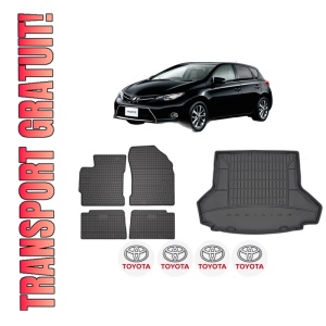 Set Covorase Presuri Auto Si Tavita Portbagaj TOYOTA AURIS (_E18_) din 2012-2018 TOYOTA