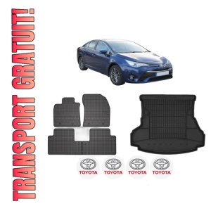 Set Covorase Presuri Auto Si Tavita Portbagaj TOYOTA AVENSIS Saloon (_T27_) din 2008-2018 TOYOTA