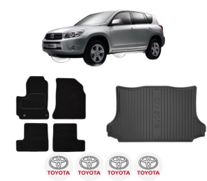 Set Covorase Presuri Auto Si Tavita Portbagaj TOYOTA RAV 4 III (_A3_) din 2005-2013 TOYOTA - Img 2