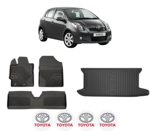 Set Covorase Presuri Auto Si Tavita Portbagaj TOYOTA YARIS (_P9_) din 2005-2014 TOYOTA - Img 2