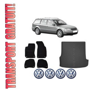 Set Covorase Presuri Auto Si Tavita Portbagaj Volkswagen PASSAT B5.5 Variant (3B6) din 2000-2005 Volkswagen