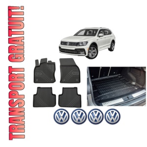 Set Covorase Presuri Auto Si Tavita Portbagaj Volkswagen TIGUAN (AD1, AX1) din 2016-2024 Volkswagen