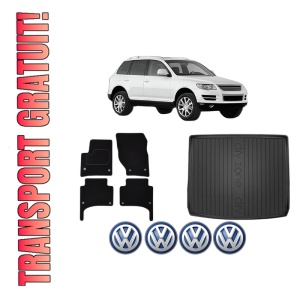 Set Covorase Presuri Auto Si Tavita Portbagaj Volkswagen TOUAREG (7LA, 7L6, 7L7) din 2002-2010 Volkswagen