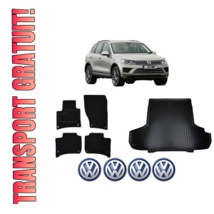 Set Covorase Presuri Auto Si Tavita Portbagaj Volkswagen TOUAREG (7P5, 7P6) din 2010-2018 Volkswagen