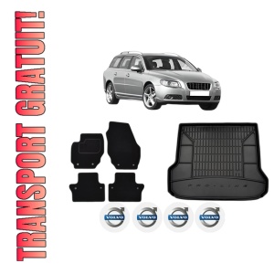 Set Covorase Presuri Auto Si Tavita Portbagaj VOLVO V70 III (135) din 2007-2016 VOLVO