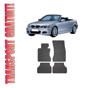 Set covorase presuri BMW Seria 3 Convertible (E93) din 2008-2011, auto, din cauciuc thermoplastic, BMW Seria