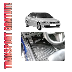 Set covorase presuri BMW Seria 3 (E46) din 1997-2005, auto, din cauciuc thermoplastic, BMW Seria