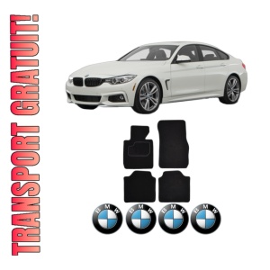 Set Covorase Presuri BMW Seria 3 Gran Turismo (F34) din 2012-2018, Auto, Material Textil Mocheta, BMW