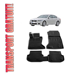Set covorase presuri BMW Seria 5 F10 din 2010-2013, auto, din cauciuc thermoplastic