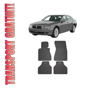Set covorase presuri BMW Seria 7 (E65, E66, E67) din 2001-2009, auto, din cauciuc thermoplastic, BMW Seria