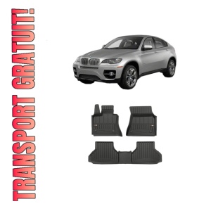 Set covorase presuri BMW Seria X6 (E71, E72) din 2007-2014, auto, din cauciuc thermoplastic, BMW Seria