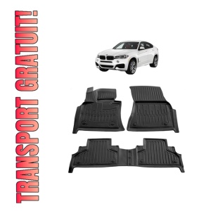 Set covorase presuri BMW Seria X6 F16 din 2014-2019, auto, din cauciuc thermoplastic - Img 8