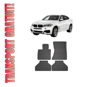 Set covorase presuri BMW Seria X6 (F16, F86) din 2014-2019, auto, din cauciuc thermoplastic, BMW Seria