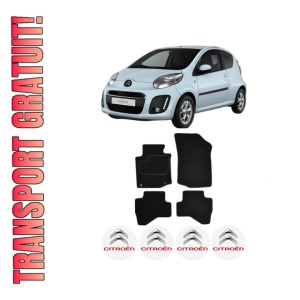 Set Covorase Presuri CITROEN C1 (PM_, PN_) din 2005-2014, Auto, Material Textil Mocheta, CITROEN