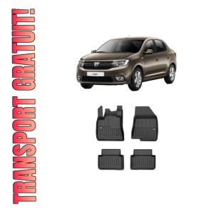 Set covorase presuri DACIA LOGAN III din 2021, auto, din cauciuc thermoplastic, DACIA