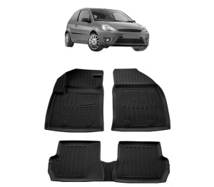 Set covorase presuri FORD FIESTA din 2002-2008, auto, din cauciuc thermoplastic - Img 2