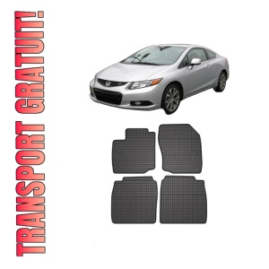 Set covorase presuri HONDA CIVIC IX Coupe din 2014, auto, din cauciuc thermoplastic, HONDA