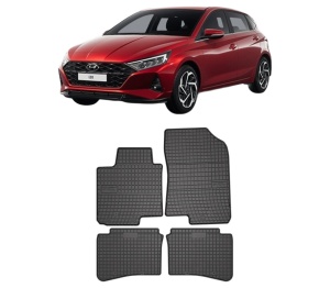 Set covorase presuri HYUNDAI i20 III (BC3, BI3) din 2020-2021, auto, din cauciuc thermoplastic, HYUNDAI - Img 2