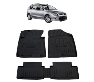 Set covorase presuri HYUNDAI I30 GD din 2011-2016, auto, din cauciuc thermoplastic - Img 2