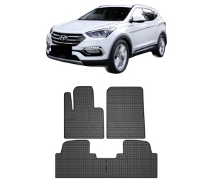 Set covorase presuri HYUNDAI SANTA FÉ III SUV Van (DM) din 2015-2018, auto, din cauciuc thermoplastic, HYUNDAI - Img 2