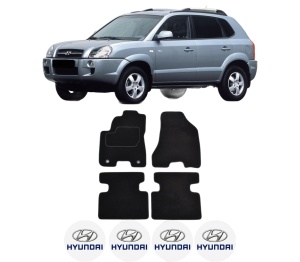 Set Covorase Presuri HYUNDAI TUCSON (JM) din 2004-2010, Auto, Material Textil Mocheta, HYUNDAI - Img 2