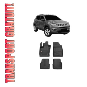 Set covorase presuri JEEP COMPASS (MP, M6, MV, M7) din 2016-2022, auto, din cauciuc thermoplastic, JEEP