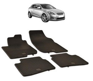 Set covorase presuri KIA CEED din 2007-2011, auto, din cauciuc thermoplastic - Img 2