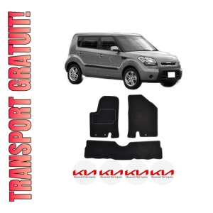 Set Covorase Presuri KIA SOUL I (AM) din 2009-2014, Auto, Material Textil Mocheta, KIA