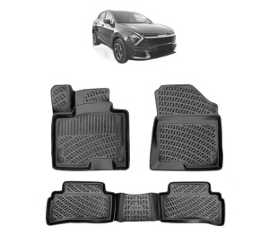 Set covorase presuri KIA SPORTAGE V SWB ELAGANCE COMFORT/COOL/PRESTIGE din 2021, auto, din cauciuc thermoplastic - Img 2