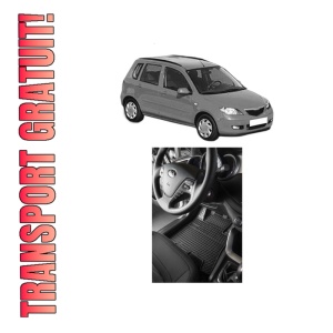 Set covorase presuri MAZDA 2 (DY) din 2003-2007, auto, din cauciuc thermoplastic, MAZDA