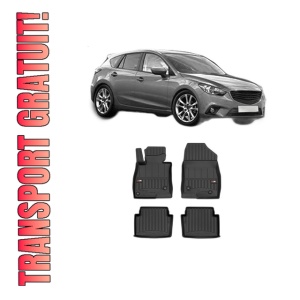Set covorase presuri MAZDA 3 (BM, BN) din 2013-2019, auto, din cauciuc thermoplastic, MAZDA