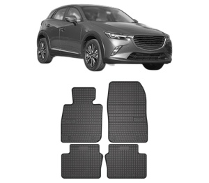 Set covorase presuri MAZDA CX-3 (DK) din 2015-2018, auto, din cauciuc thermoplastic, MAZDA - Img 2